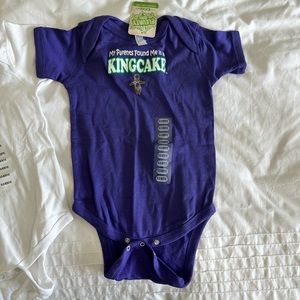 Fleurty Girl NOLA New Orleans themed onesies